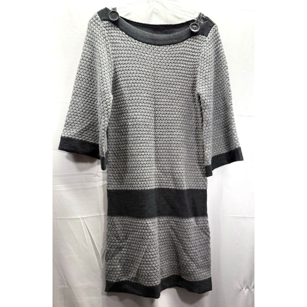 Admit One Short Sleeve Sweater Knee Length Dress Sz Large NWT